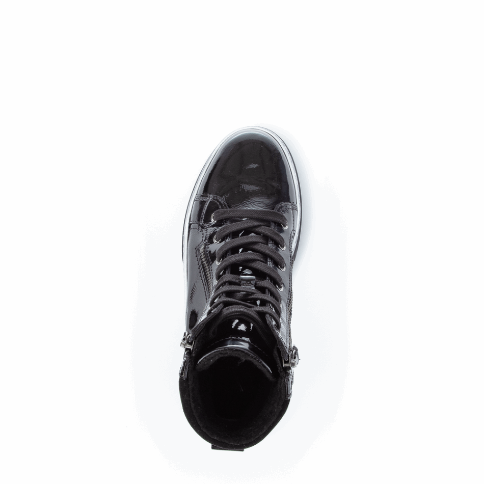 Bottine De Baskets Weblam Noir Gabor | Exclusif